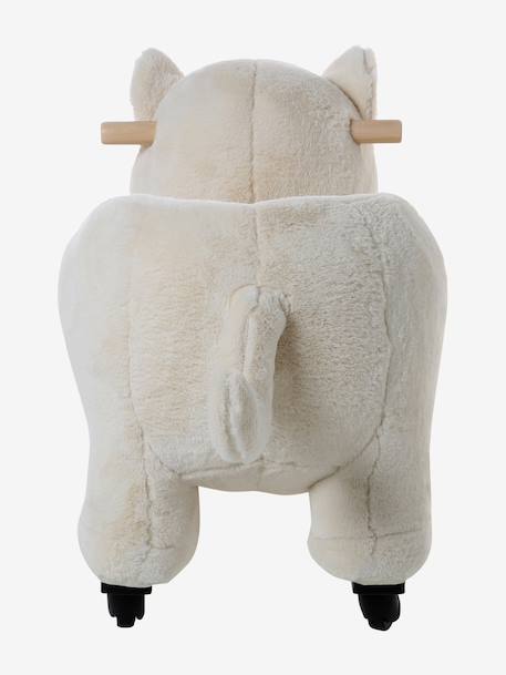 Porteur animal à roulettes en bois FSC® Chat+Licorne+Ours 3 - vertbaudet enfant 