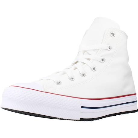 Basket garçon modèle chuck taylor all star eva lift hi Blanc white 4 - vertbaudet enfant 