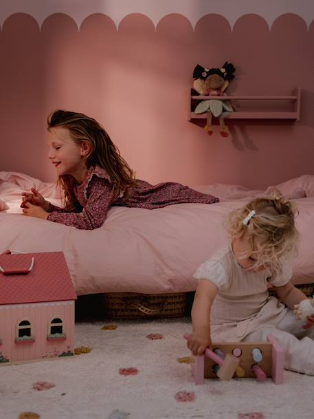 Tapis chambre enfant rose 2 - vertbaudet enfant 