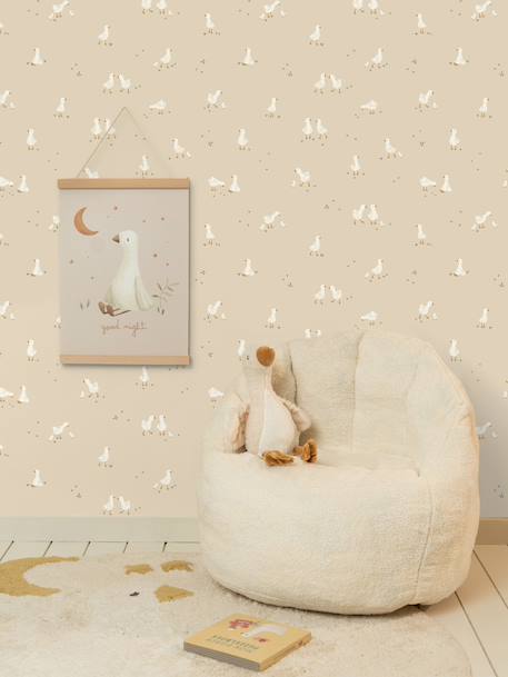 Papier peint Little Goose beige 1 - vertbaudet enfant 