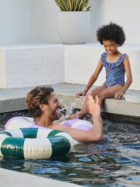 Maillot de bain fille 1 pièce bleu 7 - vertbaudet enfant 