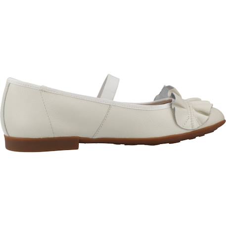 Ballerines fille modèle jr plie Blanc 1 - vertbaudet enfant 