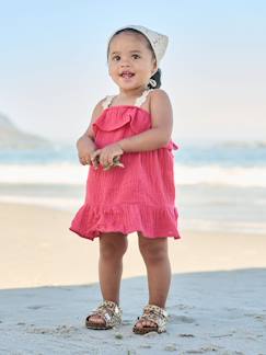 -Ensemble robe bandana bébé fille