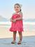Ensemble robe bandana bébé fille framboise 1 - vertbaudet enfant 