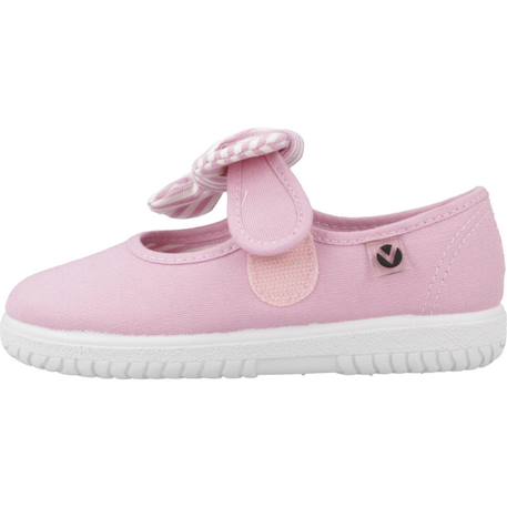 Ballerines fille Beige+Blanc+Bleu marine+Rose+Rose petalo+Rouge 26 - vertbaudet enfant 