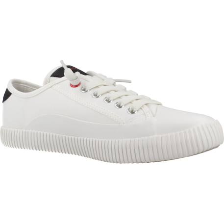 Basket fille modèle j tippeste girl Blanc+Bleu+Rose 5 - vertbaudet enfant 