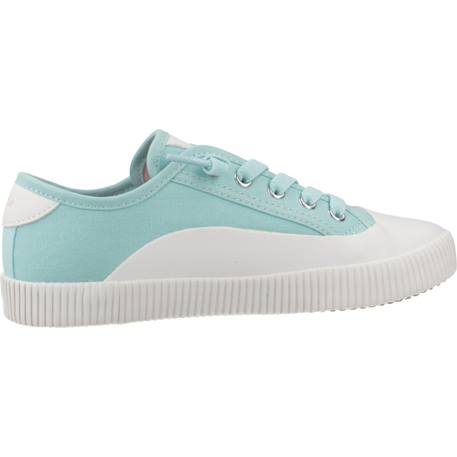 Basket fille modèle j tippeste girl Blanc+Bleu+Rose 7 - vertbaudet enfant 