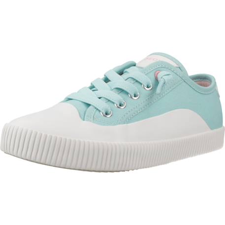 Basket fille modèle j tippeste girl Blanc+Bleu+Rose 10 - vertbaudet enfant 