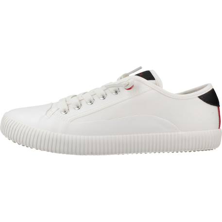 Basket fille modèle j tippeste girl Blanc+Bleu+Rose 2 - vertbaudet enfant 