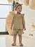 Ensemble bébé fille 3 pièces coton kaki 1 - vertbaudet enfant 