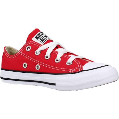 Basket garçon modèle ct all star ox Rouge+Rouge red 5 - vertbaudet enfant 