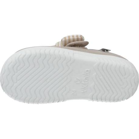 Ballerines fille Beige+Blanc+Bleu marine+Rose 6 - vertbaudet enfant 