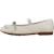 Ballerines fille modèle jr plie Blanc 2 - vertbaudet enfant 