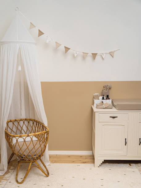 Guirlande avec fanions Baby Bunny blanc 1 - vertbaudet enfant 
