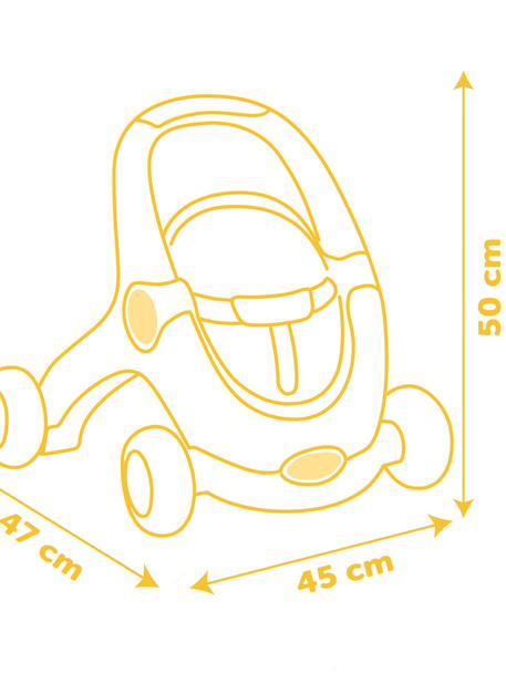 Baby walker 3 en 1 beige 5 - vertbaudet enfant 