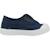 Basket garçon sans lacets à enfiler Beige+Blanc+Bleu azul+Bleu marine 19 - vertbaudet enfant 