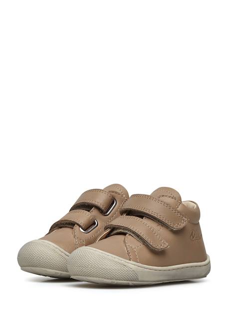 Chaussures en cuir cocoon vl Blanc-+Bleu foncé-+Bleu-bleu ciel-+Gris-+Gris tourterelle-+Gris-bleu-+Jaune-+Marron-+Vert foncé- 25 - vertbaudet enfant 