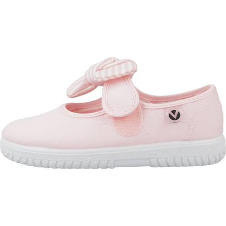 Ballerines fille Beige+Blanc+Bleu marine+Rose 20 - vertbaudet enfant 