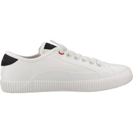 Basket fille modèle j tippeste girl Blanc+Bleu+Rose 1 - vertbaudet enfant 