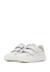 Baskets en cuir hasselt 2 vl. Blanc-platine- 5 - vertbaudet enfant 