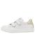 Baskets en cuir hasselt 2 vl. Blanc-platine- 3 - vertbaudet enfant 