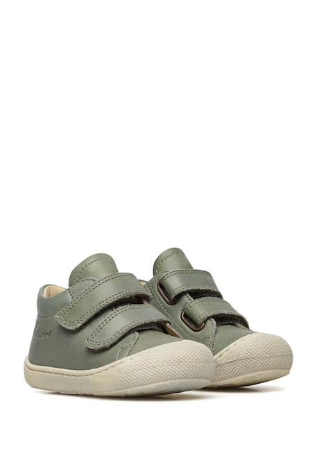 Chaussures en cuir cocoon vl Blanc-+Bleu foncé-+Bleu-bleu ciel-+Gris-+Gris tourterelle-+Gris-bleu-+Jaune-+Marron-+Vert foncé- 42 - vertbaudet enfant 