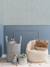 Papier peint Forest Wonders Denim Blue bleu 1 - vertbaudet enfant 