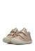 Chaussures premiers pas en cuir lamé cocoon vl Blanc-rose- 5 - vertbaudet enfant 