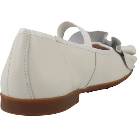 Ballerines fille modèle jr plie Blanc 3 - vertbaudet enfant 