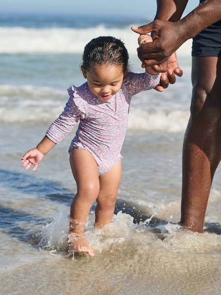 Bébé-Maillot de bain, accessoires de plage-Maillot de bain manches longues anti UV