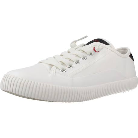 Basket fille modèle j tippeste girl Blanc+Bleu+Rose 4 - vertbaudet enfant 