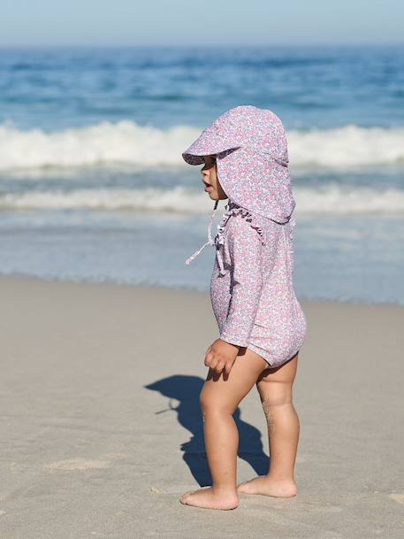 Casquette bébé fille anti UV écru 3 - vertbaudet enfant 