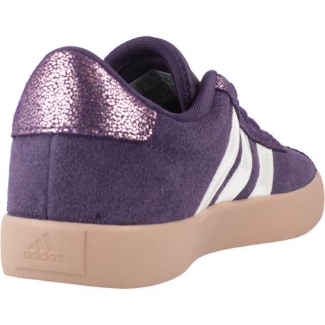 Basket fille en cuir style court lacets Violet ciraur 3 - vertbaudet enfant 