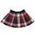 Ensemble hiver   jupe écossaise carreaux tartan bleu  & sous-pull Bleu marine rouge 3 - vertbaudet enfant 
