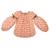 Blouse fleurie hiver   fleuri   col smocks  chimene Orange rouge 3 - vertbaudet enfant 