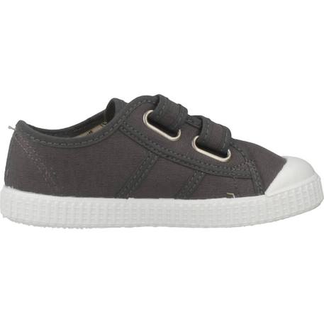 Baskets basses  à scratch Aloe+Blanc+Gris antracita+Jeans+Marine+Marron beige+Peau 13 - vertbaudet enfant 