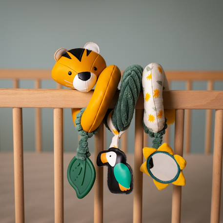 Spirale d'activités forêt Bleu, jaune beige+Orange, vert 8 - vertbaudet enfant 