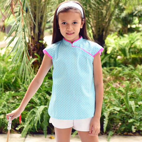 Fille-Blouse chinoise    annam