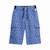 Bermuda  été  tie and dye  arcachon Bleu foncé bleu clair 1 - vertbaudet enfant 