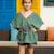 Tunique plage    avec short assorti  love Kaki rose fuchsia 1 - vertbaudet enfant 