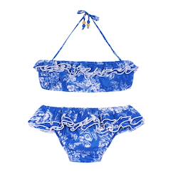 -Maillot de bain fleuri   et    2 pièces  swan