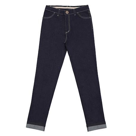 Jean slim    stretch  morgan Bleu foncé 3 - vertbaudet enfant 