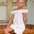 Blouse  été  avec broderie anglaise  aurore Blanc 1 - vertbaudet enfant 
