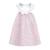 Blouse liberty     tulipe Rose bleu pastel 3 - vertbaudet enfant 