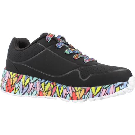 Basket uno litesubtle love Blanc+Noir 11 - vertbaudet enfant 