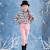 Pantalon stretch velours     jump Rose pâle 1 - vertbaudet enfant 