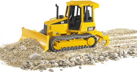Bulldozer caterpillar Jaune 3 - vertbaudet enfant 