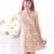 Robe liberty annam Vert d'eau rouge 1 - vertbaudet enfant 