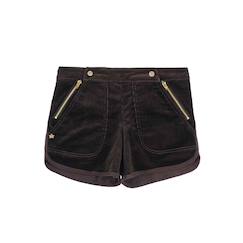 -Short hiver   velours coton   mimi
