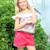 Combishort liberty   col broderie anglaise  lolita Rouge fleuri 1 - vertbaudet enfant 